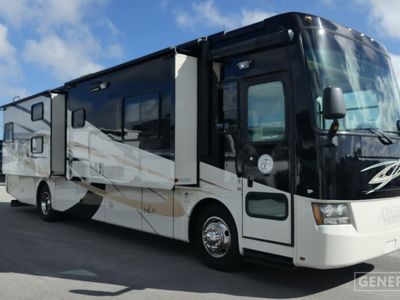 2010 TIFFIN 38QBA — front three-quarter view