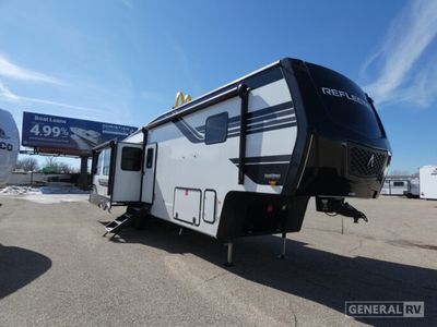 2026 GRAND DESIGN 337RLS — front three-quarter view