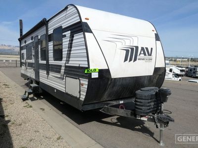2026 GRAND DESIGN 27MAV — front three-quarter view
