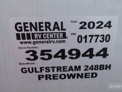 2024 GULFSTREAM 248BH — front three-quarter view