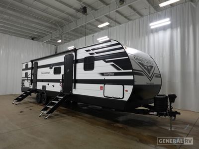 2026 GRAND DESIGN 325BHT — front three-quarter view