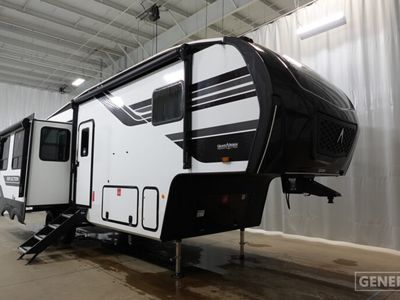 2026 GRAND DESIGN 303RLS — front three-quarter view
