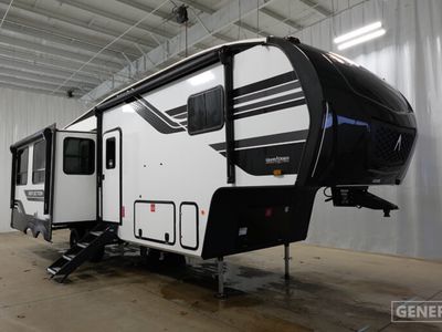 2026 GRAND DESIGN 303RLS — front three-quarter view
