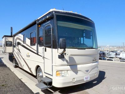 2008 FLEETWOOD 38V — front three-quarter view