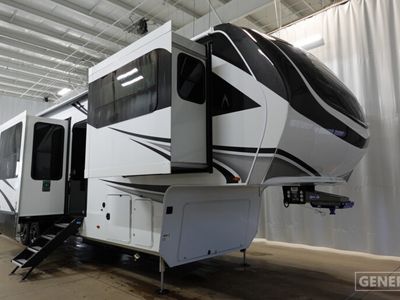 2026 GRAND DESIGN 380FL — front three-quarter view