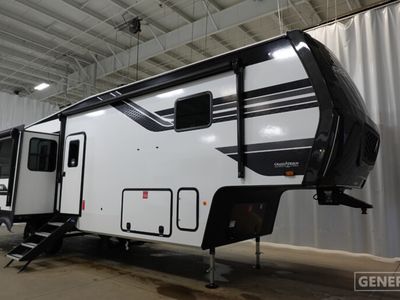 2026 GRAND DESIGN 337RLS — front three-quarter view
