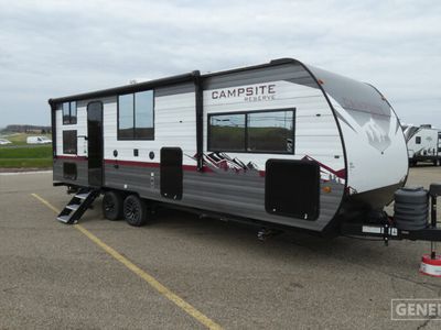 2024 forest river 23LM — front three-quarter view