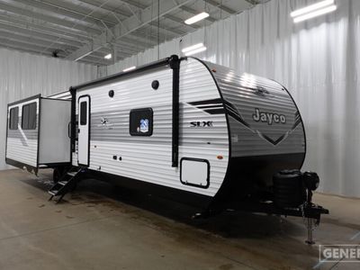 2026 JAYCO 334RTS — front three-quarter view