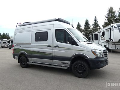 2019 WINNEBAGO 44E — front three-quarter view