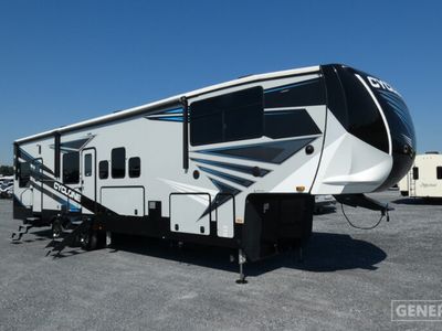 2021 HEARTLAND 4007 — front three-quarter view