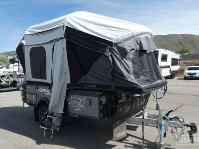 2021 OPUS CAMPER OPLITE — front three-quarter view