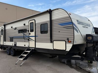 2020 KZ 332BHKLE — front three-quarter view
