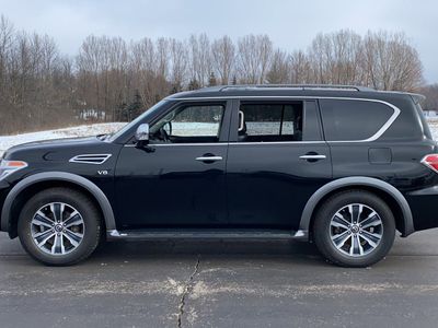 2019 Nissan Armada — side profile view