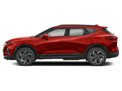 2021 Chevrolet Blazer — rear three-quarter view