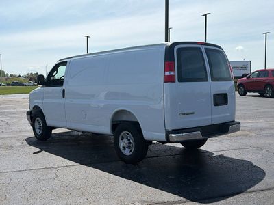 2026 Chevrolet Express Cargo — rear three-quarter view