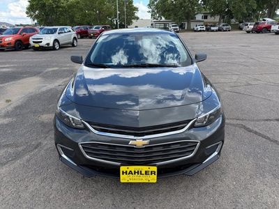 2018 Chevrolet Malibu — rear three-quarter view