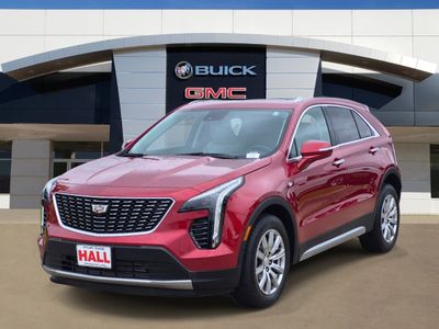 2021 Cadillac XT4 — rear three-quarter view