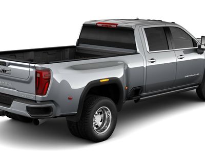 2026 GMC Sierra 3500 HD — rear three-quarter view