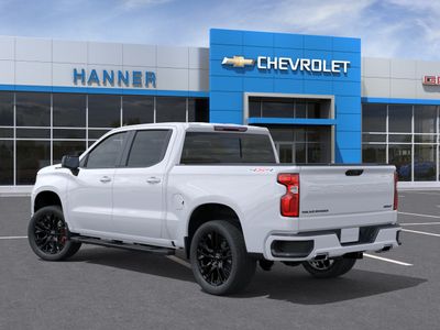 2026 Chevrolet Silverado 1500 — rear three-quarter view