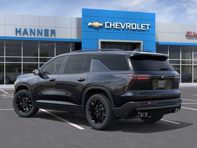 2026 Chevrolet Traverse — rear three-quarter view