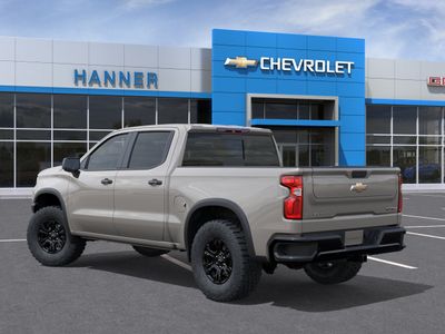 2026 Chevrolet Silverado 1500 — rear three-quarter view
