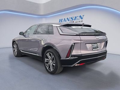 2024 Cadillac LYRIQ — rear three-quarter view