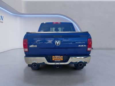 2018 RAM 1500 — interior view