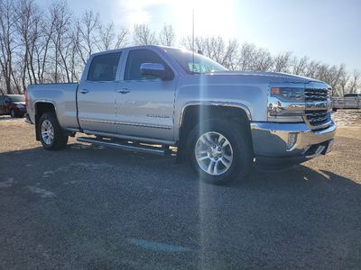 2017 Chevrolet Silverado 1500 — rear three-quarter view