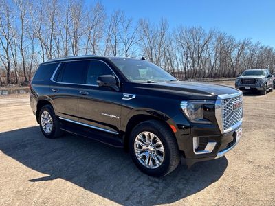 2022 GMC Yukon — rear three-quarter view