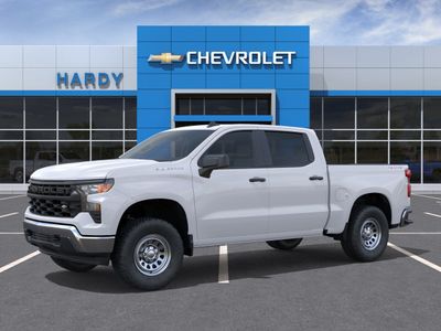 2026 Chevrolet Silverado 1500 — side profile view