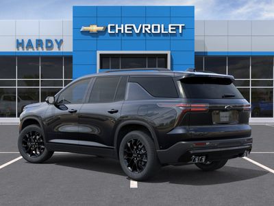 2026 Chevrolet Traverse — rear three-quarter view