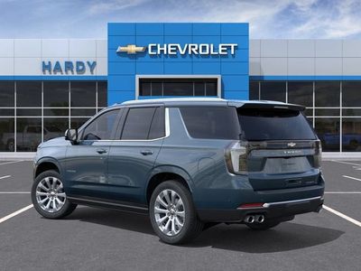 2026 Chevrolet Tahoe — rear three-quarter view