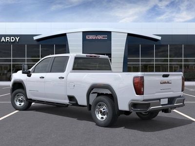 2026 GMC Sierra 2500 HD — rear three-quarter view