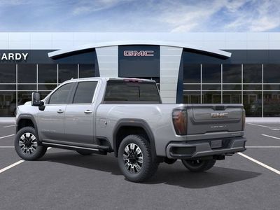 2026 GMC Sierra 2500 HD — rear three-quarter view