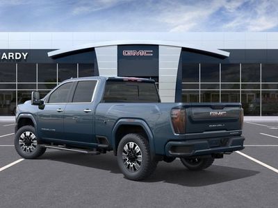 2026 GMC Sierra 3500 HD — rear three-quarter view