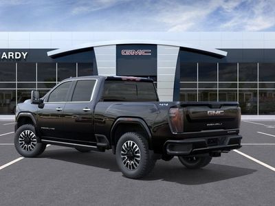 2026 GMC Sierra 2500 HD — rear three-quarter view