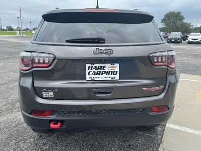 2019 Jeep Compass — rear three-quarter view