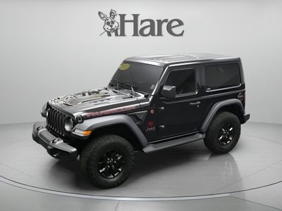 2022 Jeep Wrangler — side profile view