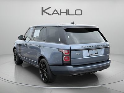 2021 Land Rover Range Rover — rear three-quarter view