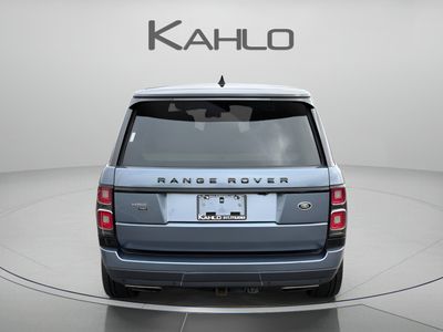 2021 Land Rover Range Rover — interior view