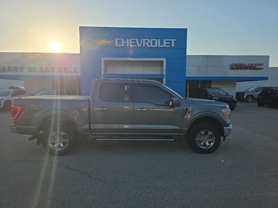 2021 Ford F-150 — rear three-quarter view