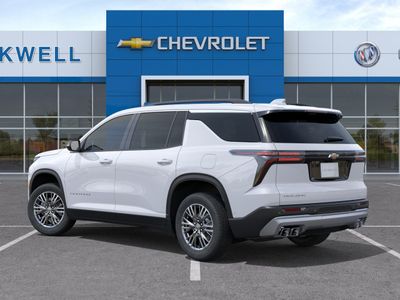 2026 Chevrolet Traverse — rear three-quarter view