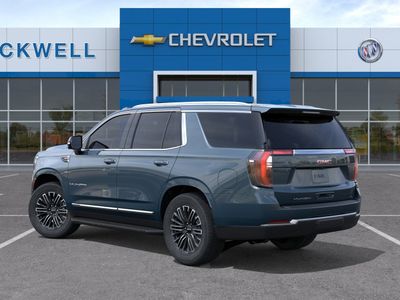 2026 GMC Yukon — rear three-quarter view