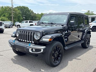 2022 Jeep Wrangler 4xe — interior view