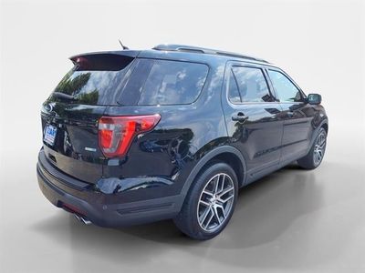 2018 Ford Explorer — interior view