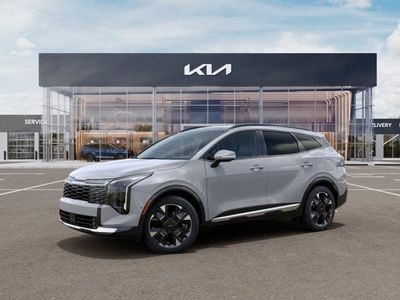2026 Kia Sportage Hybrid — rear three-quarter view