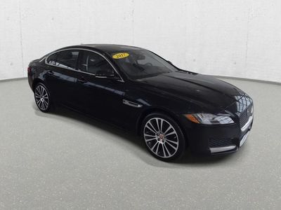 2017 Jaguar XF — rear three-quarter view