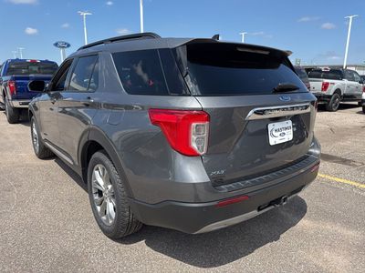 2023 Ford Explorer — rear three-quarter view