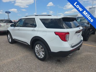 2023 Ford Explorer — rear three-quarter view
