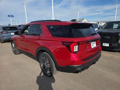 2026 Ford Explorer — rear three-quarter view